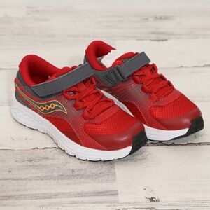 [NWOB] Saucony Kids Velocer A/C Sneaker Red 10.5 WIDE NEW